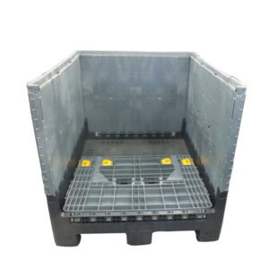 ENL-1210A Foldable Plastic Pallet Box | 1200×1000 HDPE