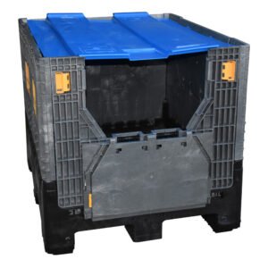 Transport Auto Parts Storage Foldable Plastic Pallet Container