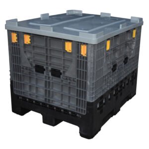 Transport Auto Parts Storage Foldable Plastic Pallet Container