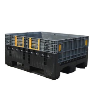 ENL-1210C Low-Height Foldable Pallet Box | 1200×1000