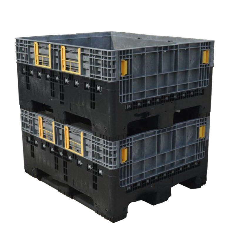 1210 Industry Stackable Plastic Pallet Container For Warehouse