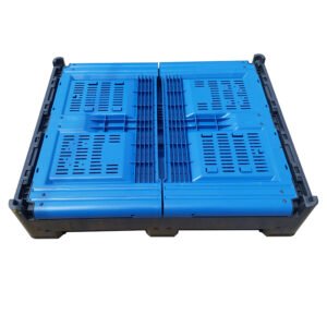 ENL1210-WE Foldable Vented Pallet Box | 700L 1200×1000×810