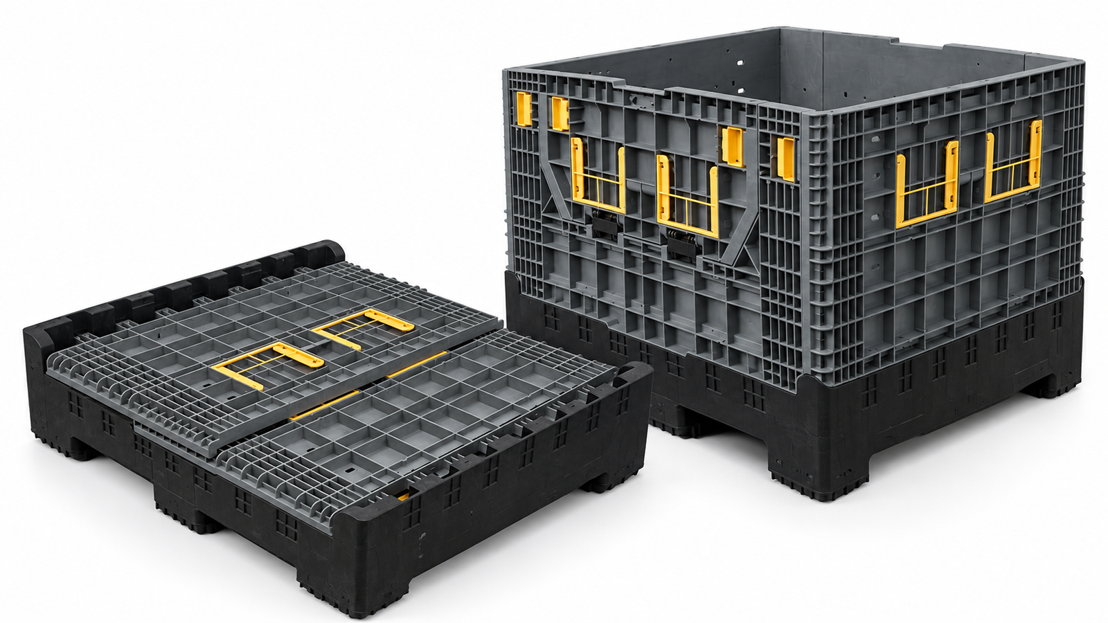 Collapsible Plastic Pallet Box